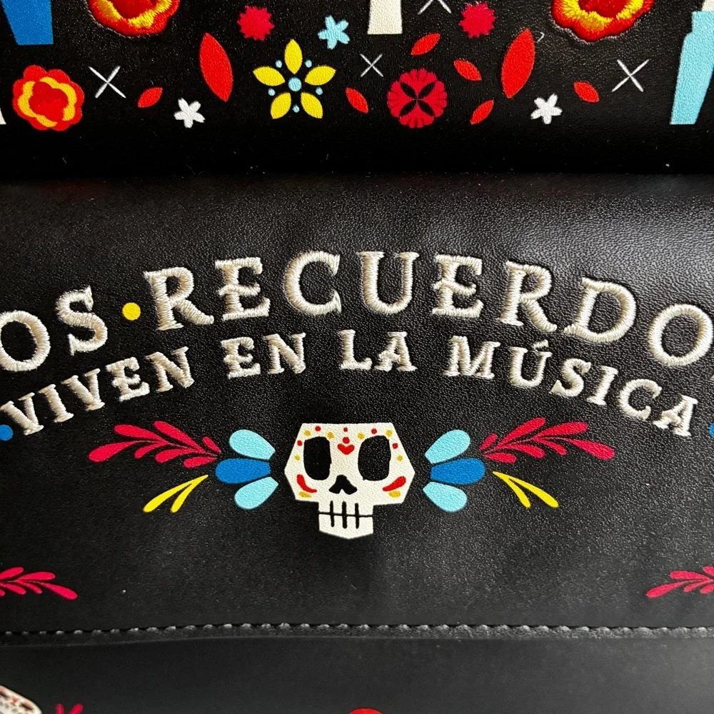 Loungefly Disney Pixar CoCo Floral Mini Backpack NWT